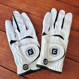 FootJoy‎ Golf Gloves Junior Large White WeatherSof Left Handed JL Qty 2